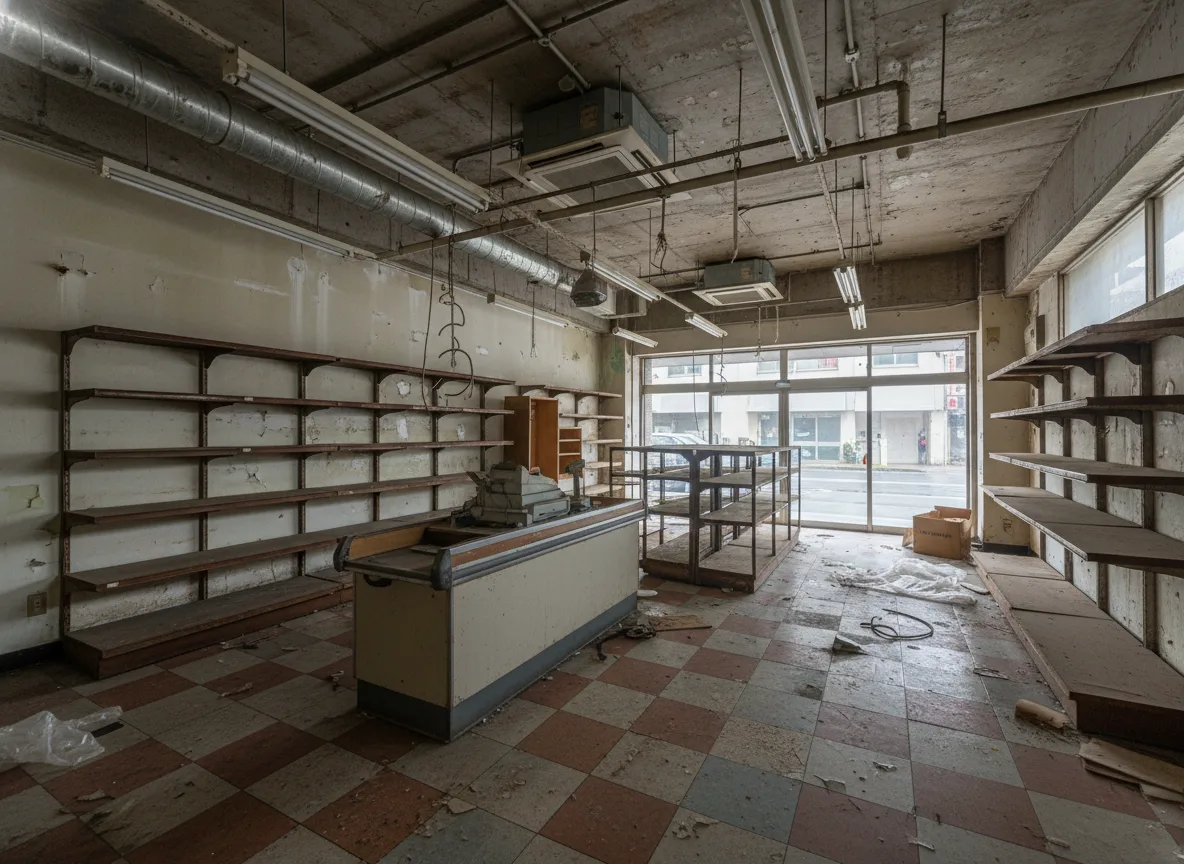 店舗改装前